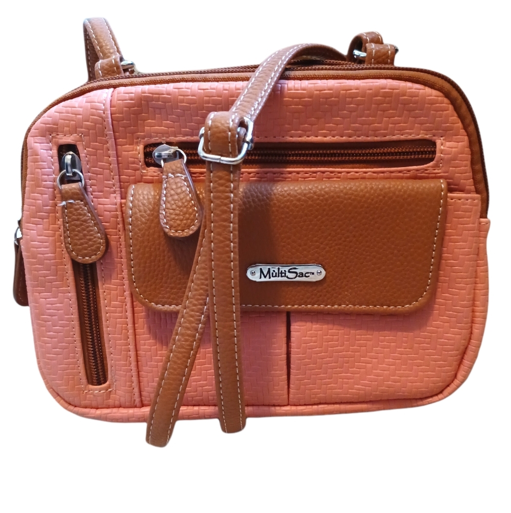 MultiSac Zippy Triple Compartment Crossbody Bag - Picture 9 of 9